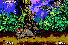 Pitfall Mayan Adventure screenshot 3 for GameBoy Advance